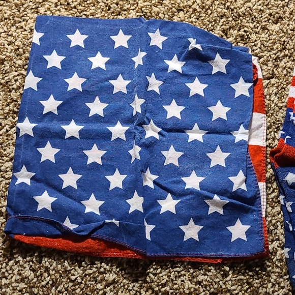 Mens July 4th holiday patriotic sock bandanna comb - Picture 5 of 9